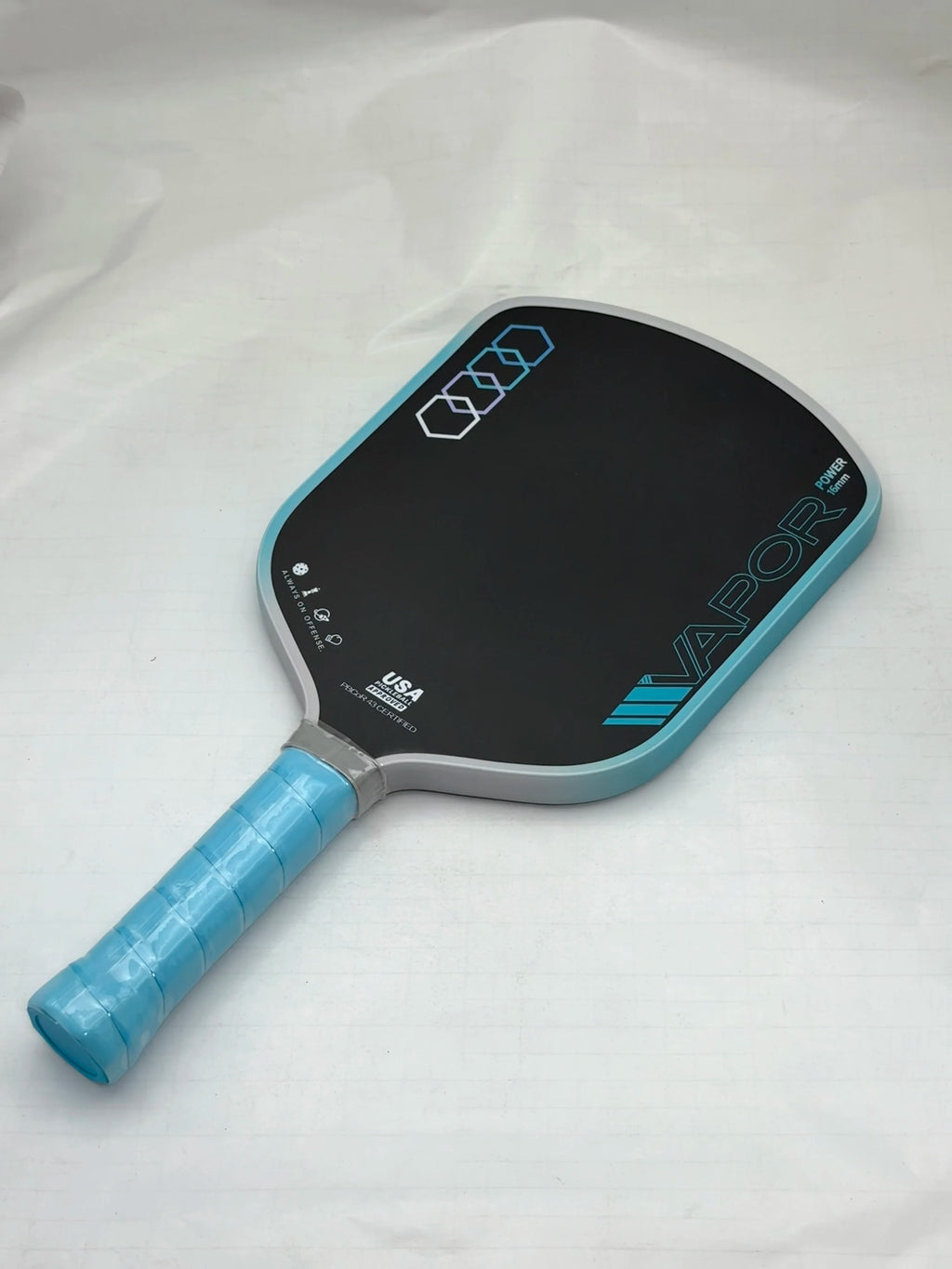 2025 High quality 11six24 16mm Gen 3 hot pressed raw carbon fiber propulsion core USAPA certified pickleball paddle