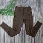 MXLLINA Western Full Seat Grip Woman Riding Tights Silicone Horseback Leggings Equestrian Riding Pants Breeches Clothes