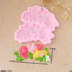 3d Flowers Cherry Blossoms Silicone Molds Daisies Five-petal Flowers Fondant Candy Chocolate Mould Cake Decor Baking Accessories