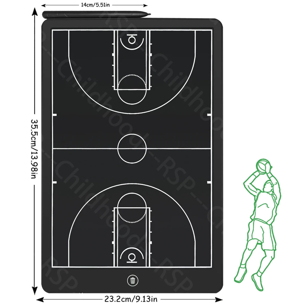 8.5/16-Inch LCD Electronic basketball/Football/handball/rugby/ice hockey/volleyball Coaching Tactical Board for Sports Training