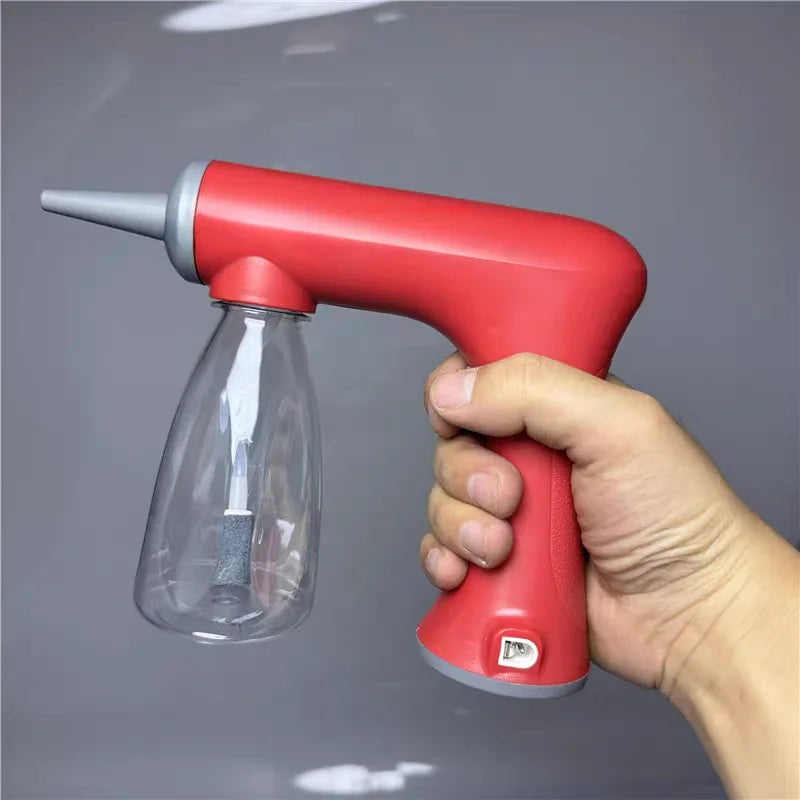 red with 2 bottles
