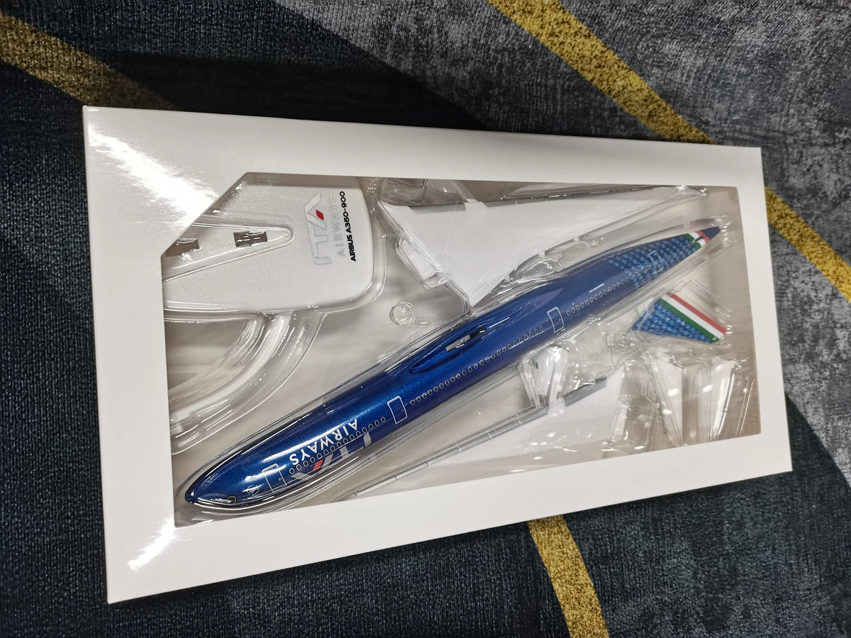 Airbus A350-900 ITA Airways 1/200 ABS Assembly Airplane Model, Blue