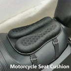 Motorcycle Seat Cushion 3D Honeycomb Gel - Universal Breathable Pad, Anti-Slip & Shock-Absorbing for Harley/Honda/Yamaha