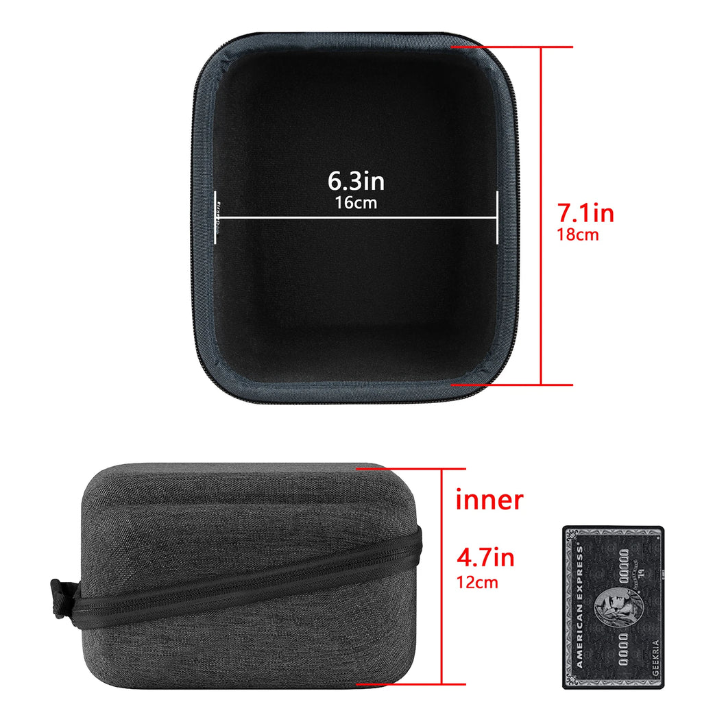 Geekria Headphones Case Audio-Technica ATH-M50X, ATH-M50XBT2,Hard Portable Bluetooth Earphones Headset Bag For Cable Accessories