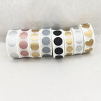 1 Roll DIY Scratch off Stickers in Small round Or Heart Shapes - 3 Sizes Available for Scratch Cards Retail Or Wholesale