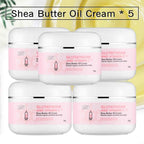 AILKE Organic Shea Butter Oil Whitening Cream, Brightening, Moisturizing, Smooth Nourish, Soften Skin, for Face, Body, 100ml