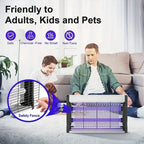 Joyinled UV Mosquito Killer Lamp, Indoor Fly Trap for Home Hotel Restaurant, Electric Insect Killer with Hanging Hook Economic