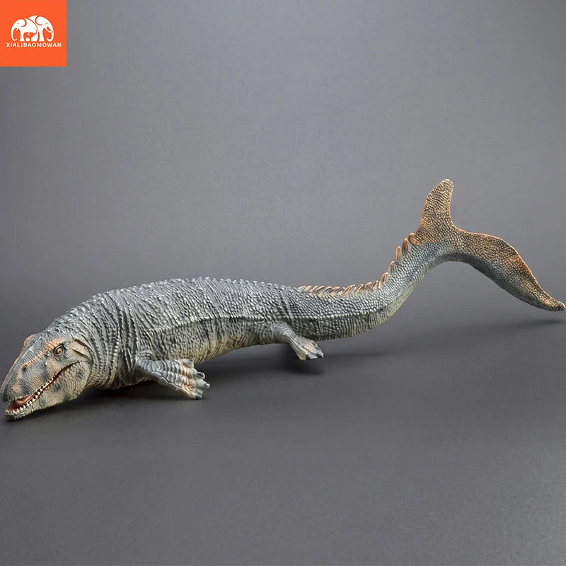 Large Prognathodon Mosasaurus Jurassic Marine Animal Model Toy Figurine Science Education Collection Decorative Gift