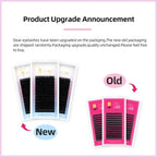 10 Cases Individual Eyelashes Extension 6-20mm Synthetic False Mink Eyelash Lower Lashes Russian Volume Makeup Eyelash Wholesale