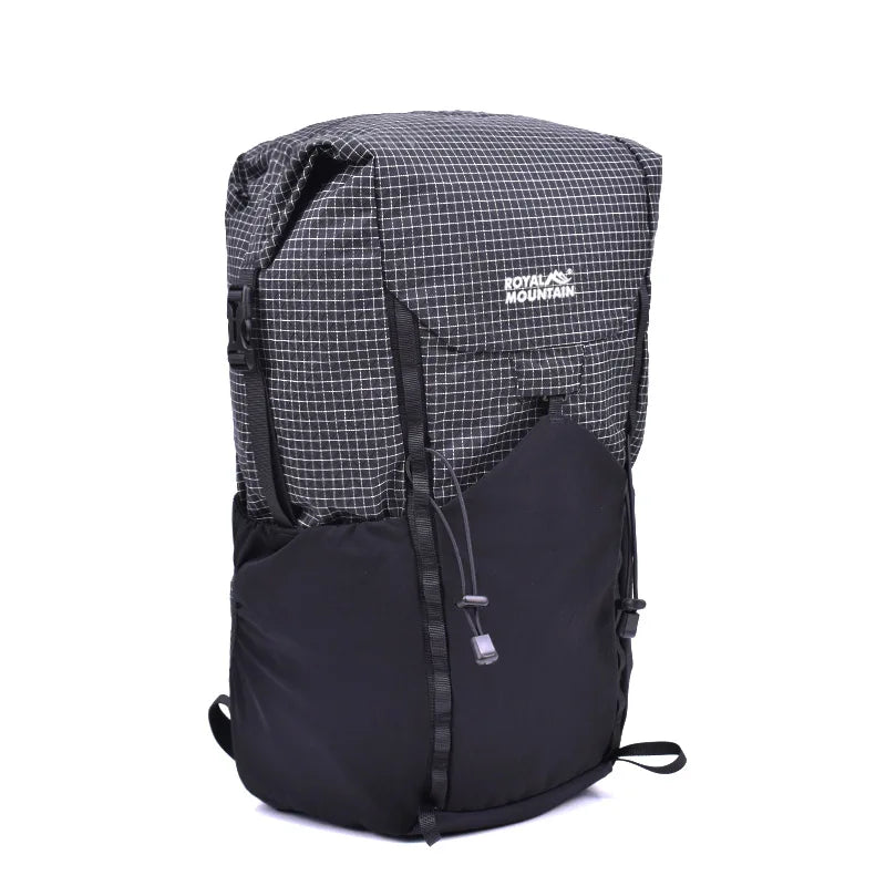 25L Ultralight Roll-Top Hiking Backpack UHMWPE X-Pac Anti-Slash Foldable Daypack 450g