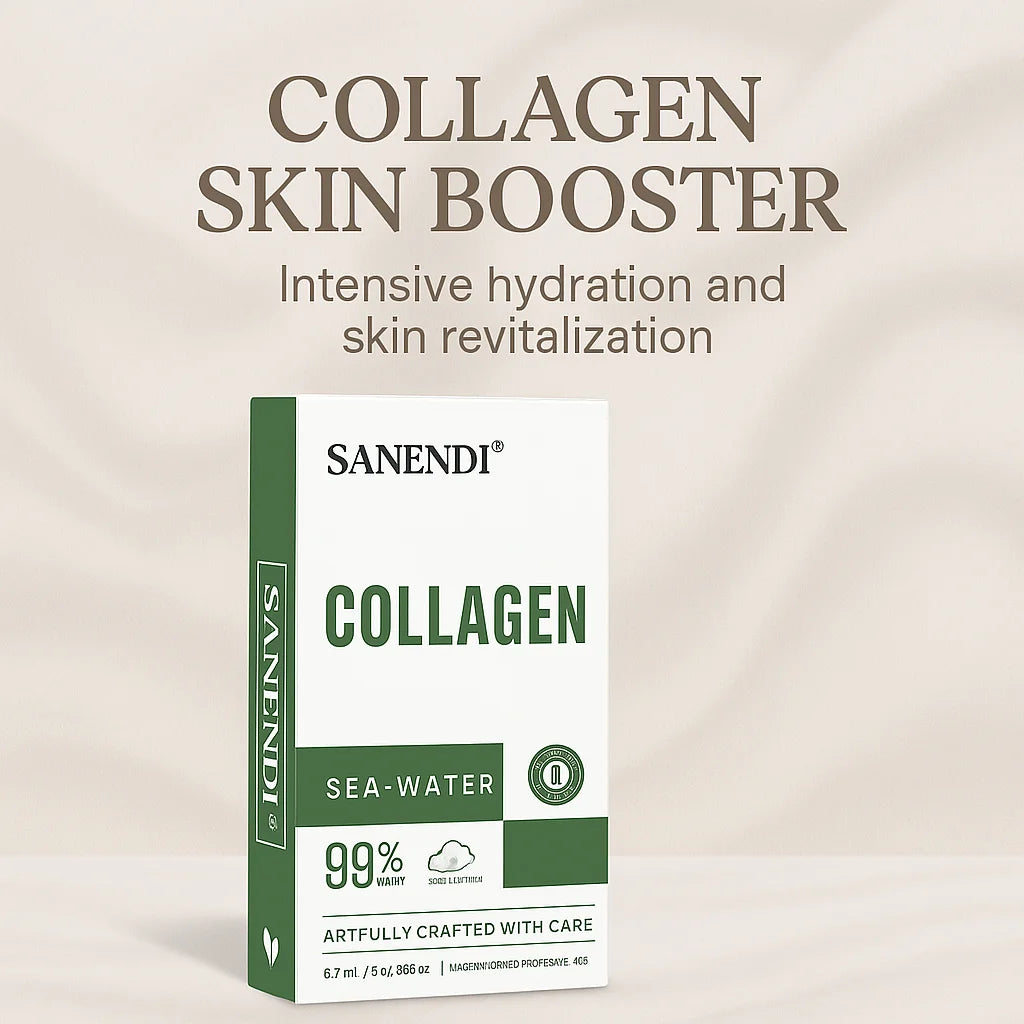 Sanendi COLLAGEN Skin Booster Facial Powder Skin Care Essence Moisturizing Hydrating Firming Glass Skin problem solution