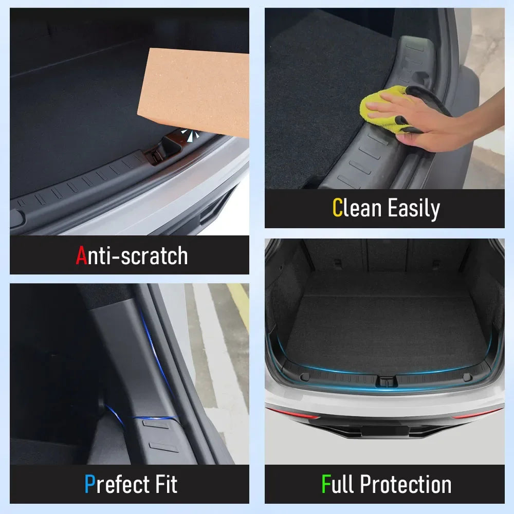 Tesmayx TPE Trunk Sill Plate Cover for Tesla New Model Y Juniper Launch 2025+ Scratch Protection Accessory