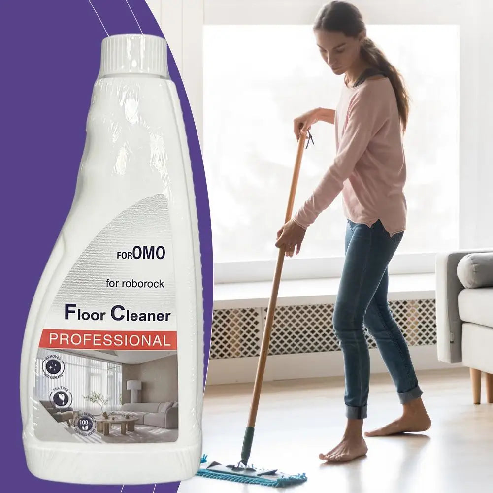 480ML Floor Cleaning Solution for Roborock S8 Pro Ultra/S7 MaxV Ultra/Dyad/S7 Vacuum Cleaner Parts Robot Mops Antibacterial OMO