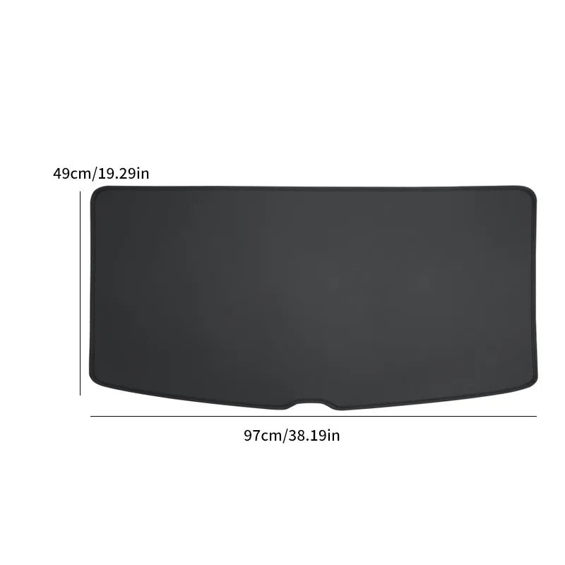 For 2026 6-seater Tesla Model YL trunk mat, Model Y L rear trunk partition protection mat, anti-wear and scratch protection, 1pc