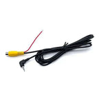 QXNY Rearview Camera Connection Cable RCA To 2.5mm AV Converter Cable Car Rear View Reverse Parking Camera for Car DVR Dashcam