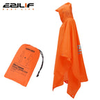 3 In 1 Outdoor Raincoat Hooded Sleeve Long Waterproof Rain Poncho Motorcycle Rain Cover Camping Hiking Travel Rainwear Tent