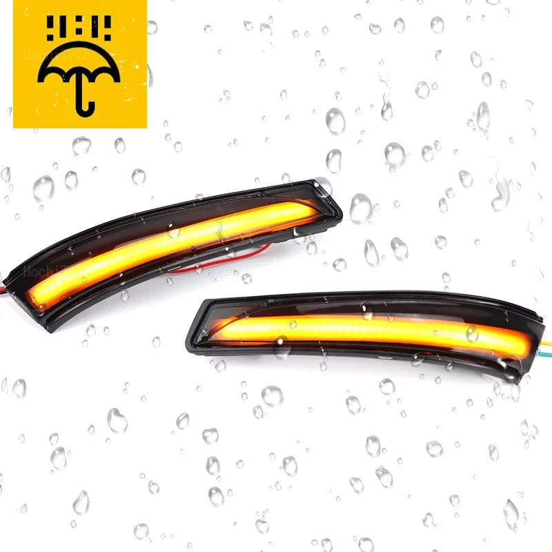 2x Dynamic Blinker LED Turn Signal Indicator Side Mirror Lamp For Hyundai Elantra Avante MK5 MD UD 11-15,  i30 GD Veloster 11-15