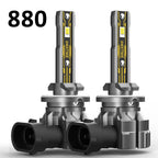 BMTxms 2PCS 12000LM H27 881 H11 H8 HB4 HB3 H10 LED Fog Lights Canbus 880 9006 9005 H16JP LED CSP DRL Car Moto Bulbs White Yellow