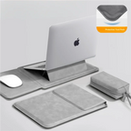 Laptop Sleeve Case 13 14 15 15.6 16Inch For HP DELL Bag For Macbook Air Pro 13 13.6 M4 Notebook Case with stand Men Women