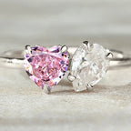 925 Sterling Silver Simplicity Classic Zircon Water Drop Ring For Women Engagement Wedding Luxury High Quality Fine Jewelry