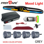 FirstSafe Factory New Mood Light LED Parking Sensor System Reversing Radars System Backlight Parktronic