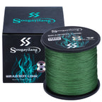 Sougayilang New 9 Strands PE Fishing Line Raid Fishing Line 300M 500M 1000M Multifilament Fishing Wire Carp Fishing Line Tool