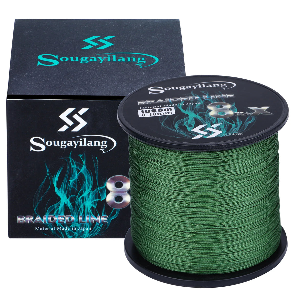 Sougayilang New 9 Strands PE Fishing Line Raid Fishing Line 300M 500M 1000M Multifilament Fishing Wire Carp Fishing Line Tool