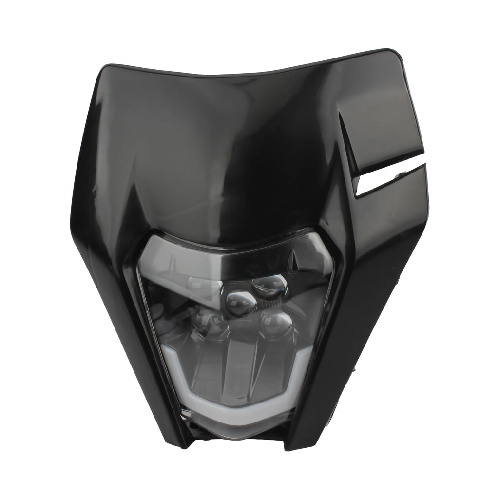 Motorcycle Headlight Plate LED Headlamp for KTM EXC XC SX SXF MX 125-500 2018-2023 Supermoto Dirt Bike Enduro Motocross Fairing