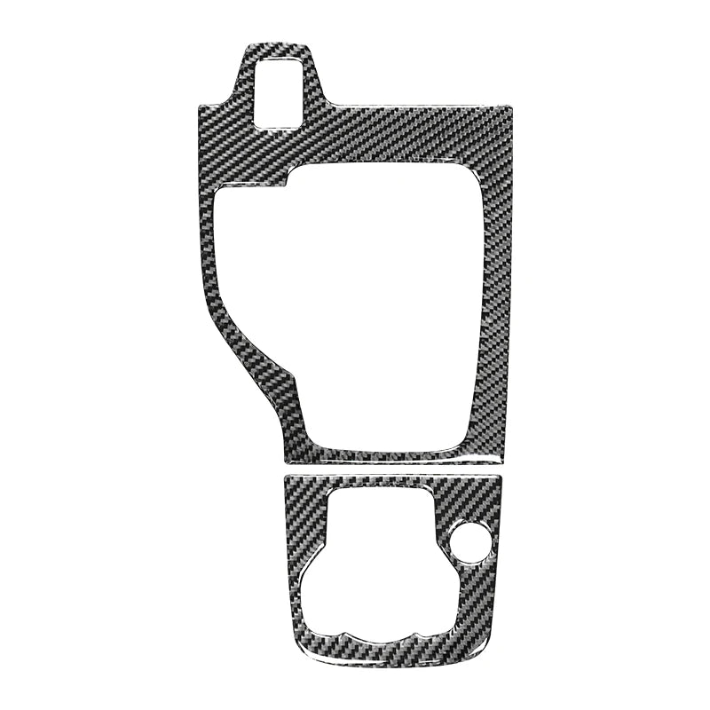 For Mazda 3 Axela 2014-2019 Center Control Gear Panel Decor Carbon Fiber Cover Trim Strip Inside Car Interior Accessories