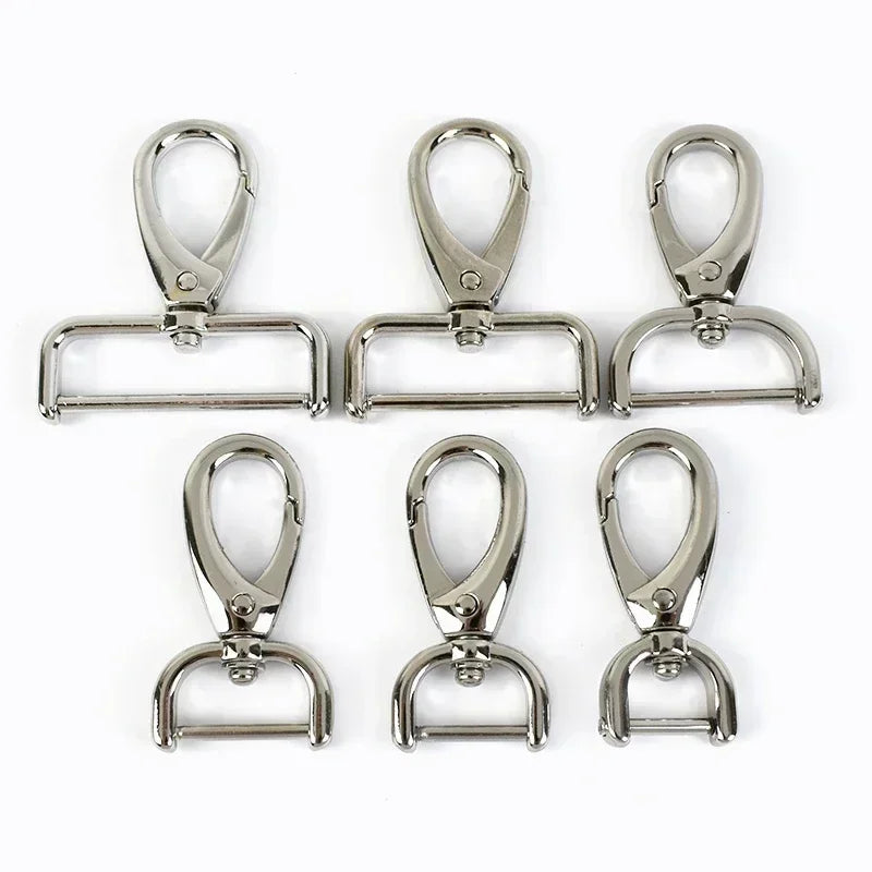 2/4Pcs Meetee 13-38mm Metal Buckle Detachable Lobster Clasp Bag Strap Clip Buckles Webbing Handbag Snap Hook DIY Accessories