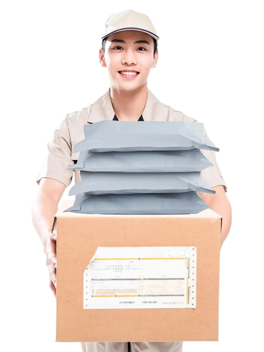 25/50/100pcs Self-Adhesive Sealing Express Logistics Mailing Waterproof & Dustproof Packaging Bag, Gift Packing & Shipping Bag