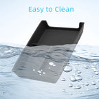LUCKEASY Center Console Lower Storage Box Organizer for BYD Sealion 07 EV 2024-2025, Black 1pc