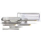 Tubeless Bicycle Tire Puncture Repair Tool Kit with Plugs, Pointed Tip or Round Head
