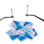 50Pcs/Box Dental Orthodontic Bondable Crimpable Hooks Sliding Long Short Type Multi-Function Long Hook Fixed On Archwire Bracket