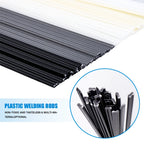 55/110Pcs Plastic Welding Kit, ABS PP PVC PE Plastic Welding Rods,304 Stainless Steel Welding Repair Mesh,Car Bumper Repair Tool
