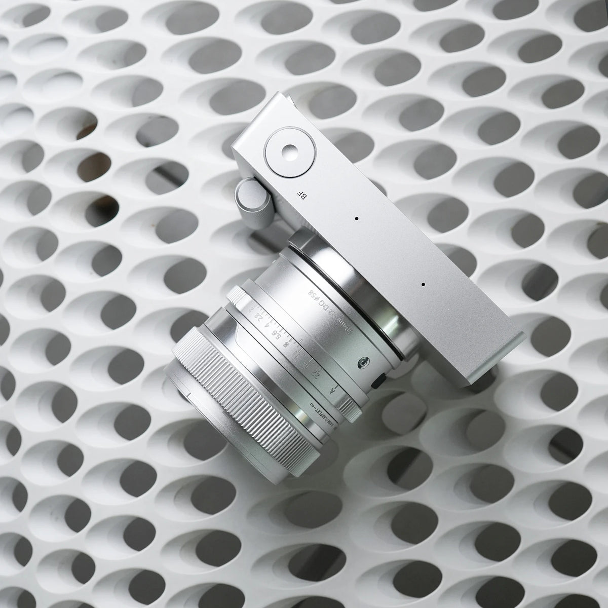 MRSTONE Metal Handgrip L Shaped Grip for Sigma BF Camera Thumb Grip with  Quick Release Plate Design Silver Handgrip