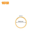 10pcs/Set 10-40cm Wooden Embroidery Hoops Frame Set Bamboo Embroidery Hoop Rings For DIY Cross Stitch Needle Craft Tool