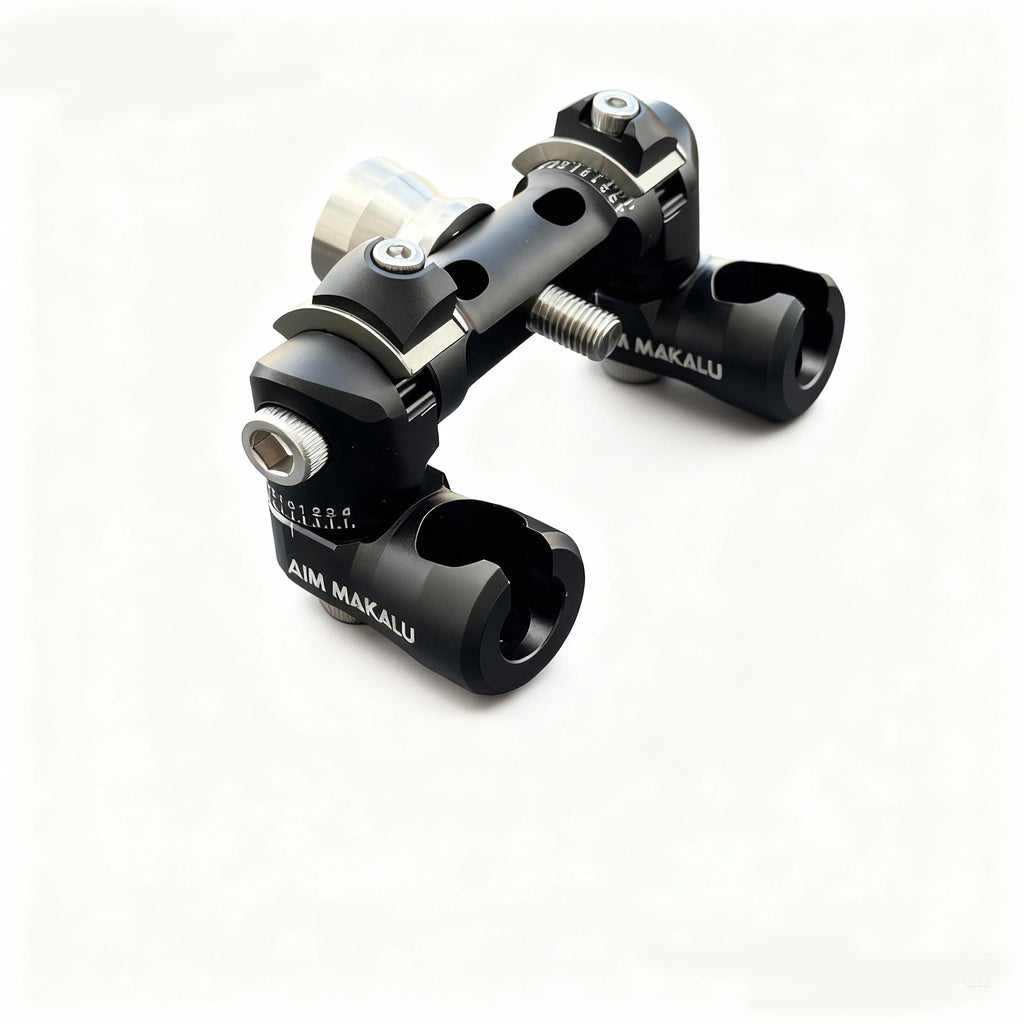 AIM MAKALU Fireball Series V-Bar Seat CNC Stainless Steel Material Quick Release Bow Stabilizer Mount archery equipment