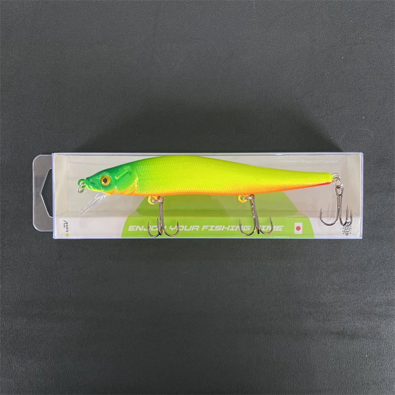 LURETV Japan  Same Style Roada Classic Stop Bait King 116S Mino JERK BAIT9241