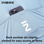 INBIKE New Summer Cycling  Jersey Women Lightweight Bicycle Clothing MTB Jersey with Pockets Quick Dry Bike Riding Shirt Clothes