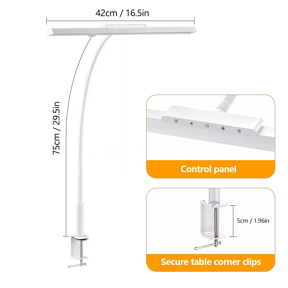 12W 1-Head White / US Plug