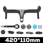 JAVA Ariete T1000 full carbon fiber road bike integrated handlebar 28.6mm, 80-110x380-440mm