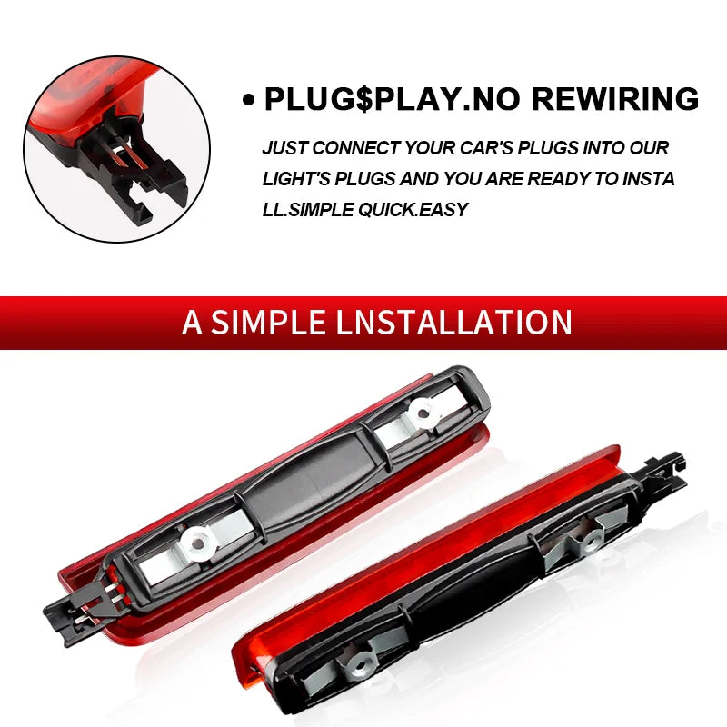 LED Third High-Level Brake Reverse Light FOR Volkswagen Caddy III Box 2KA 2KH 2CA 2CH MK4 Furgon MPV Van 2004-2020 2K0945087C