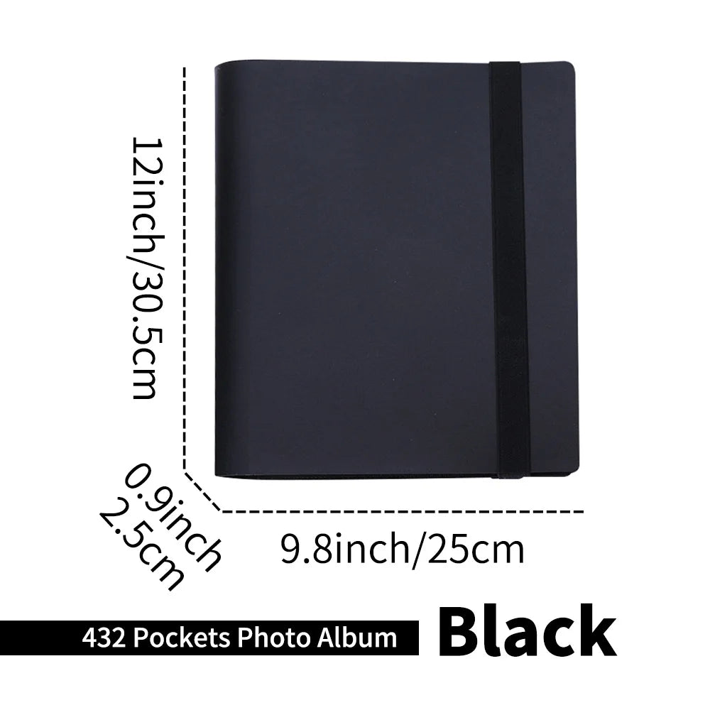 432 Pocket Photo Album for Fujifilm Instax Mini 12/11/9/Evo/LiPlay, Multiple Colors, 1pc