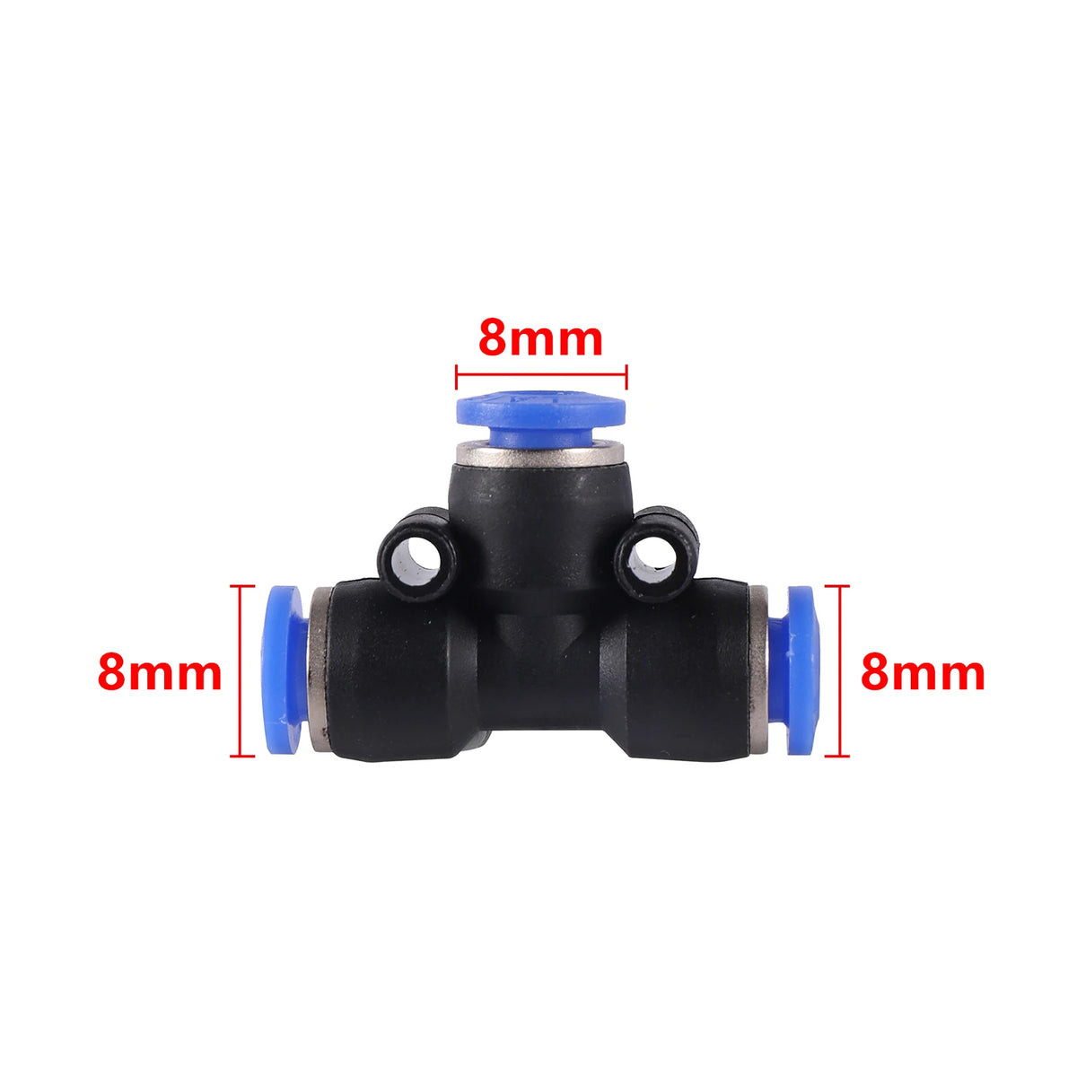 50Pcs Sprayer Nozzle 8mm 0.2~0.6mm Misting Fog Machine Cooling Landscape Dust Removal Disinfection Humidify Water Nebulizer