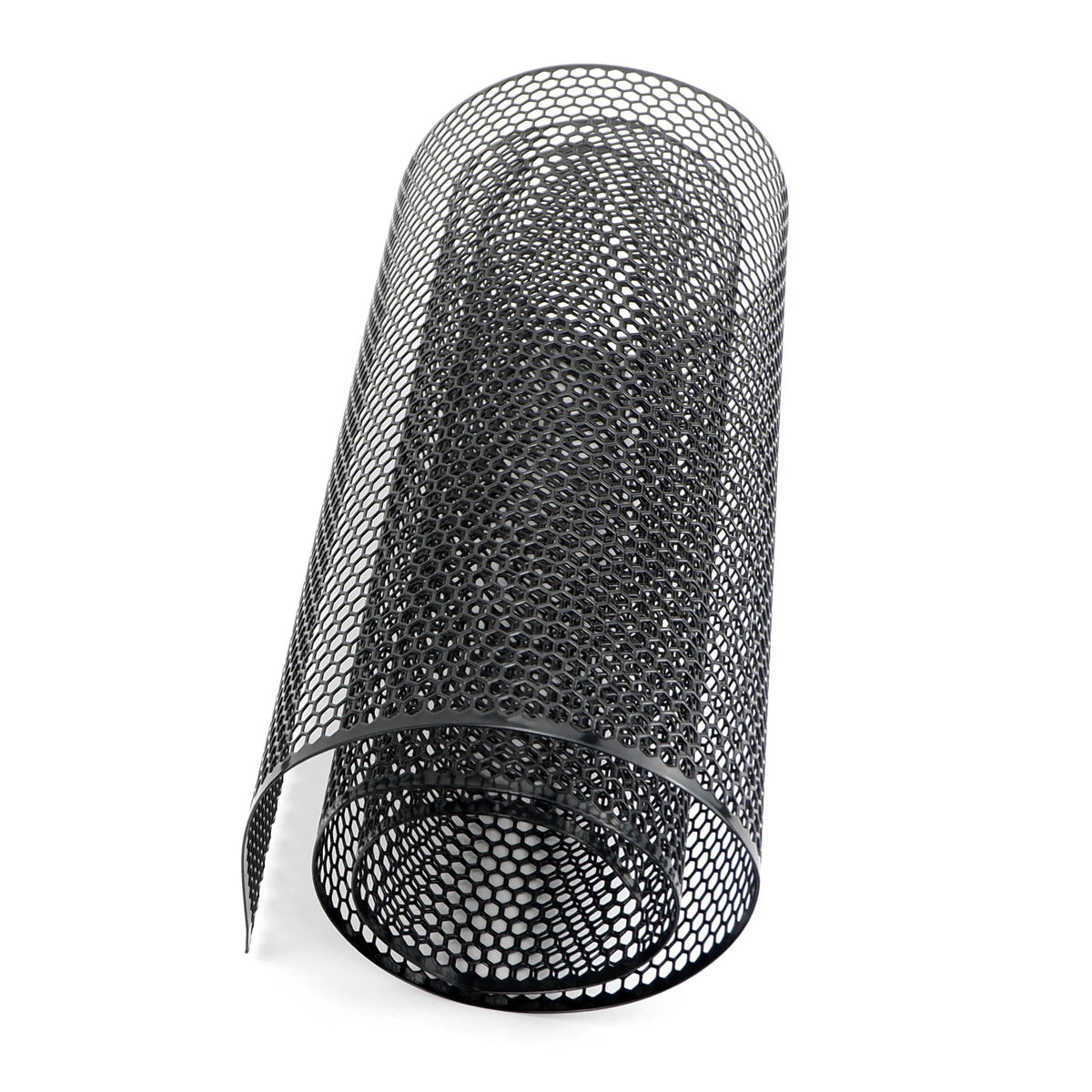 100cmx33cm Aluminum Grille Mesh Grill Cover Car Bumper Fender Hood Vent Grille Net Grid Ventilation Grille 6mm Hole Hexagon