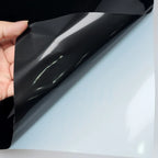 High Gloss Black Warrior Rearview Mirror Film Wrap Vinyl Car Tuning Stickers for the Car Carbon Fiber Wrap Decals for Vehicle