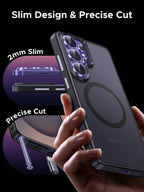 UGREEN For Samsung Galaxy S26 Ultra 2026 Magnetic Case Clear Hard Back Cover Cases for Samsung SamsungGalaxyS26 2026 Black TPU