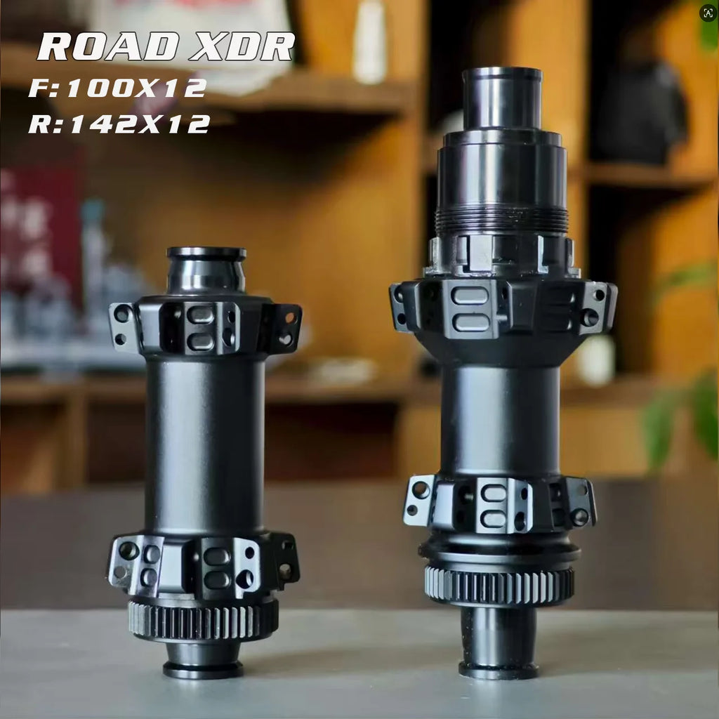 GOLDIX R390 unmarked 24H sealed bearings, ultra-light 338g four-pawl road bike hub compatible with SHIMANO SRAM 11/12S cassettes