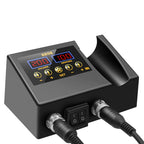 8898 Soldering Station Portable Digital Hot Air Gun BGA Rework Solder Station Hot Air Blower Heat Gun Desoldering VS 8586D 8586